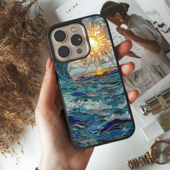 Summer Phone Case iPhone 16, 15 Pro, 14, Galaxy S25 S24FE, Pixel 8 Pro, 9 Pro XL - Picture 1 of 7